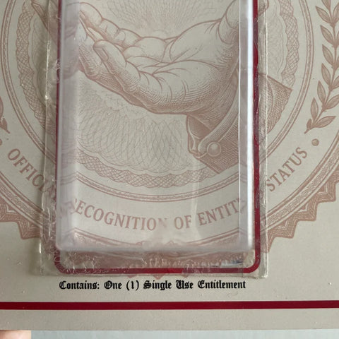 Certificate of Entitlement