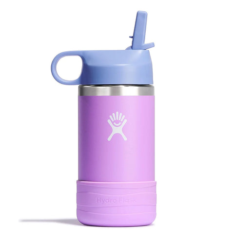 KIDS WIDE MOUTH STRAW CAP AND BOOT 12OZ