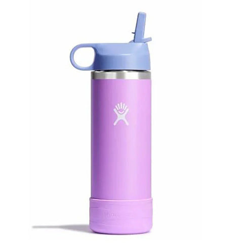 KIDS WIDE MOUTH STRAW CAP AND BOOT 18OZ