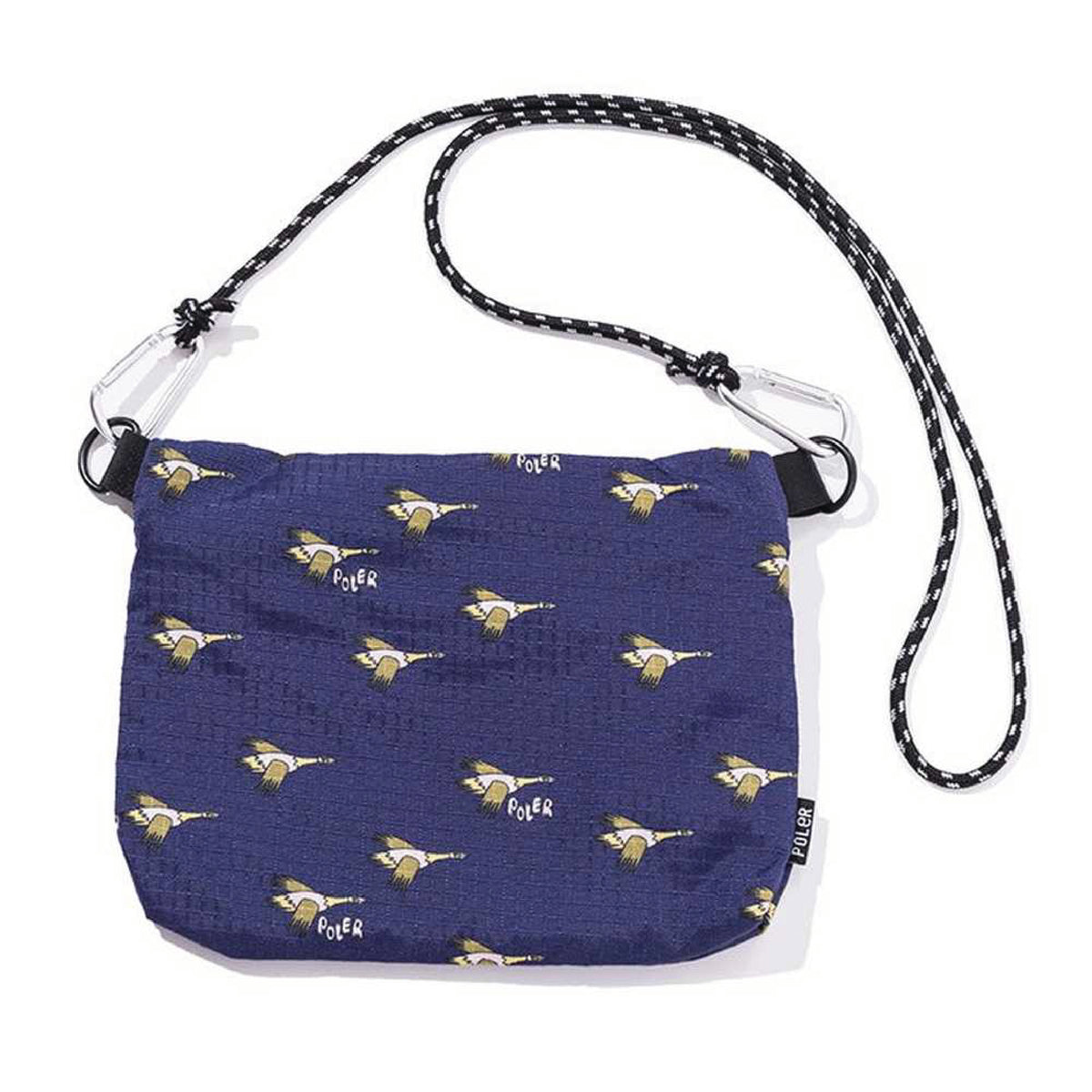 STUFFABLE POUCH -NAVY PRINTING