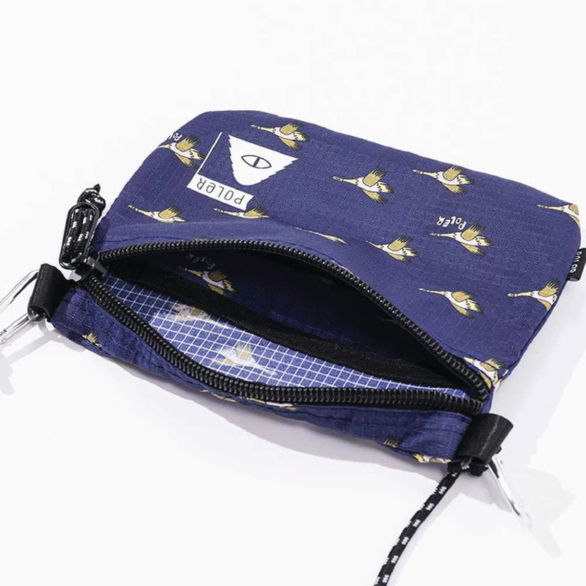 STUFFABLE POUCH -NAVY PRINTING