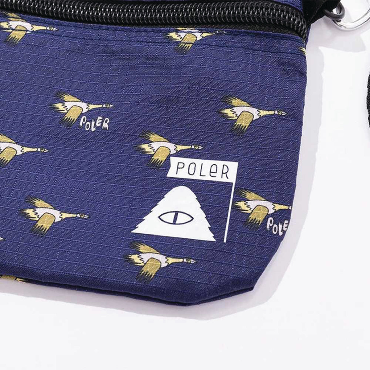 STUFFABLE POUCH -NAVY PRINTING