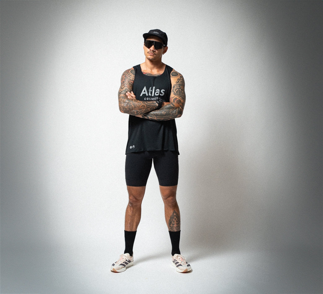 Illumi Trax Half Running Tights Black