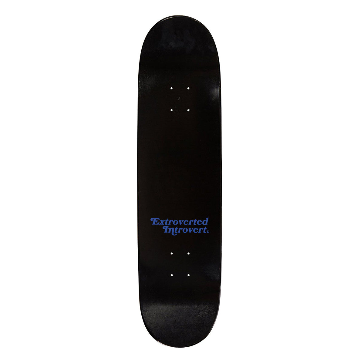 Heart Logo 8 Inch Black Skate Deck