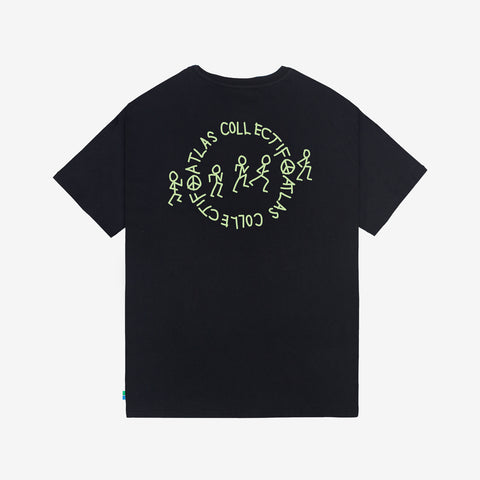 Stride & Quest Tee Black