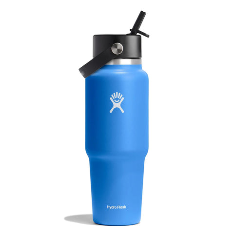 WIDE FLEX STRAW TRAVEL BOTTLE 32OZ