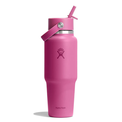 WIDE FLEX STRAW TRAVEL BOTTLE 32OZ