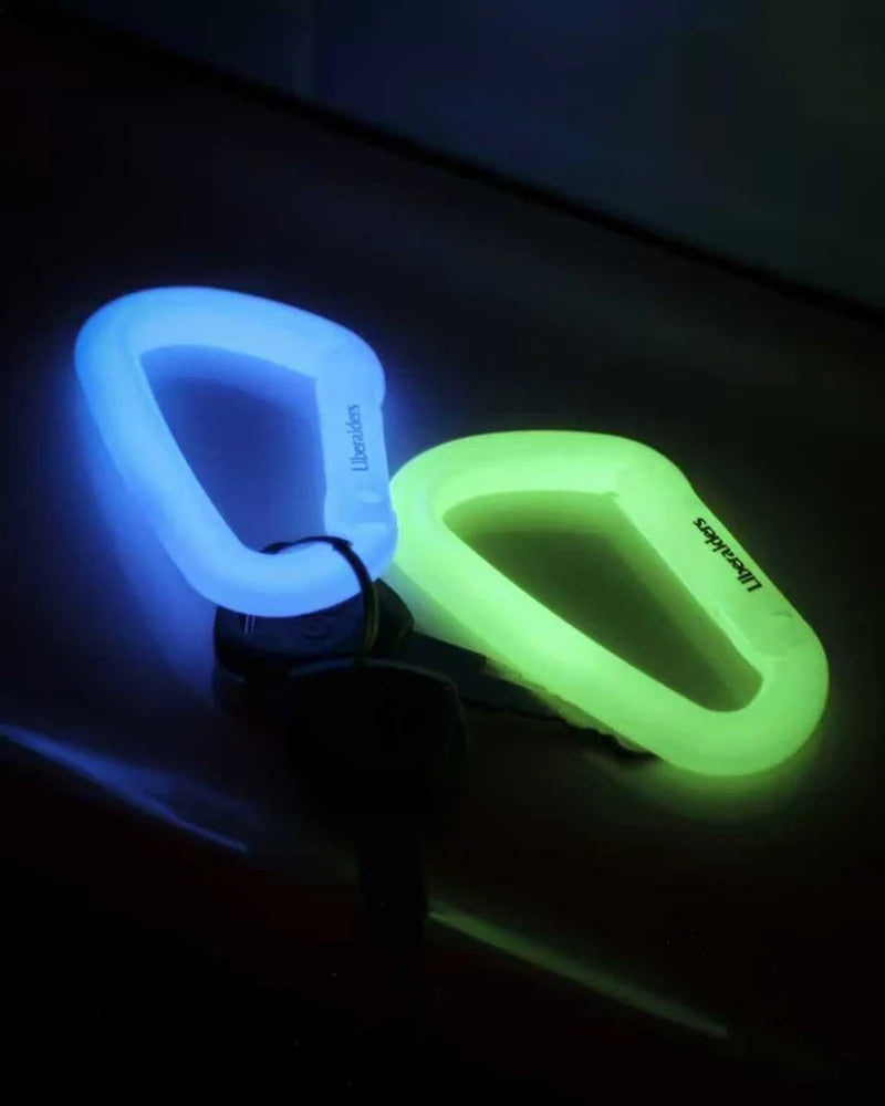 Liberaiders PX  LUMINOUS CARABINER - LIME