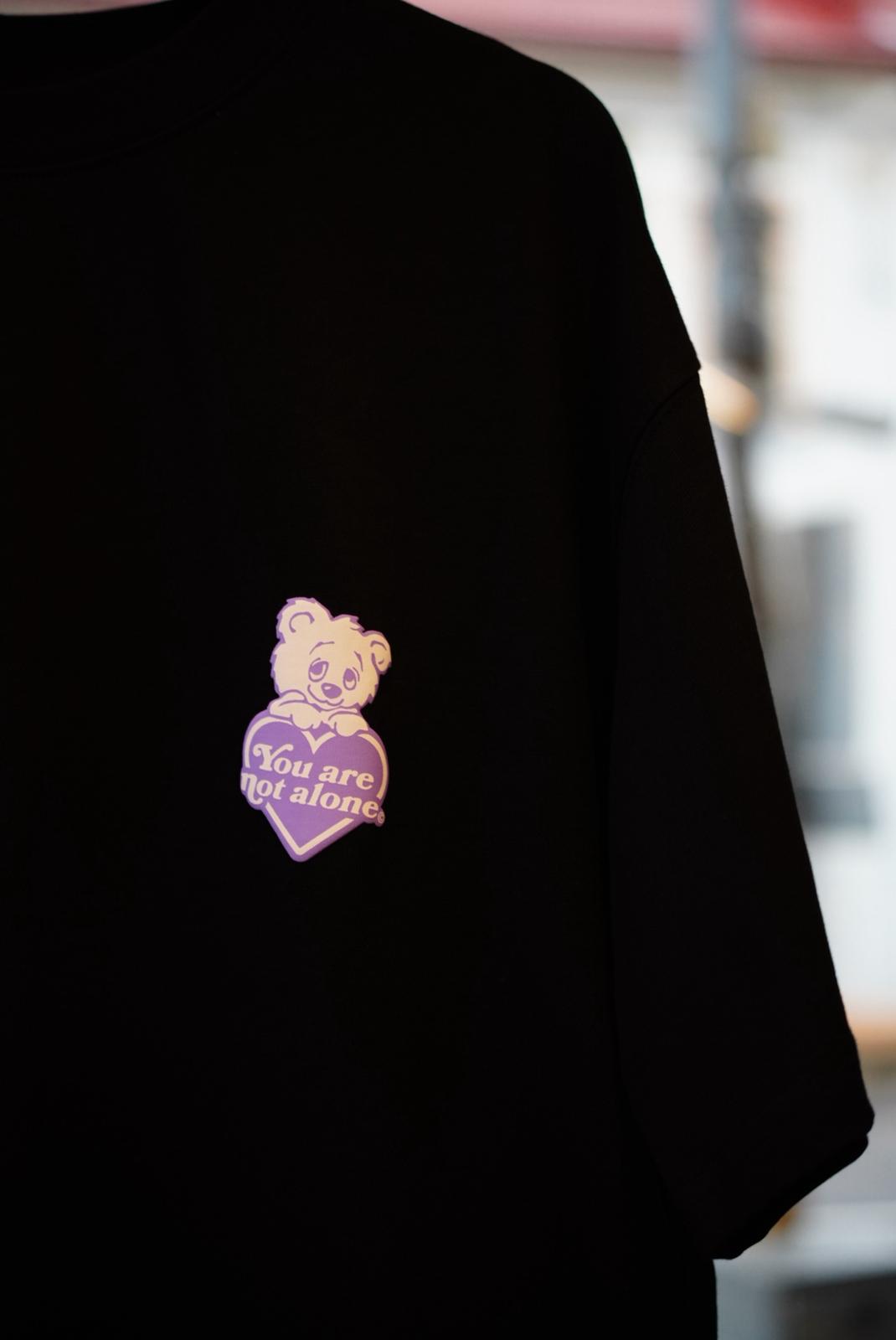 Guardian Bear Tee -  Black