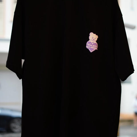 Guardian Bear Tee -  Black