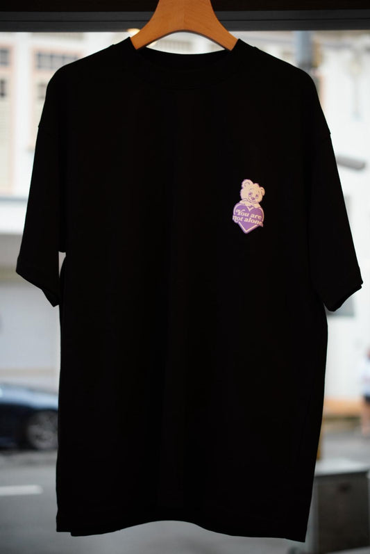 Guardian Bear Tee -  Black