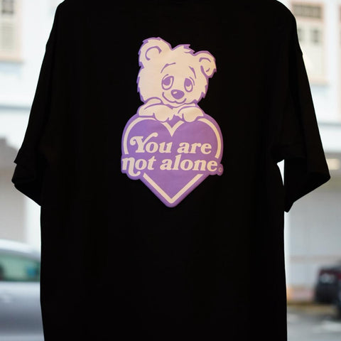 Guardian Bear Tee -  Black