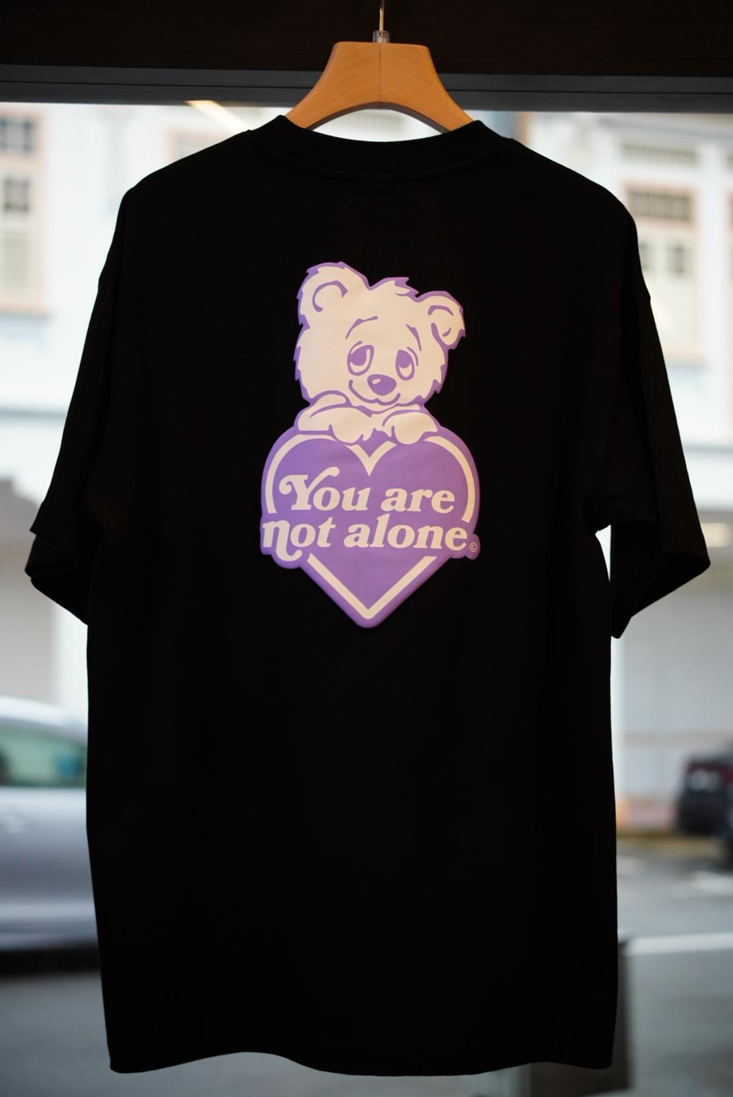 Guardian Bear Tee -  Black
