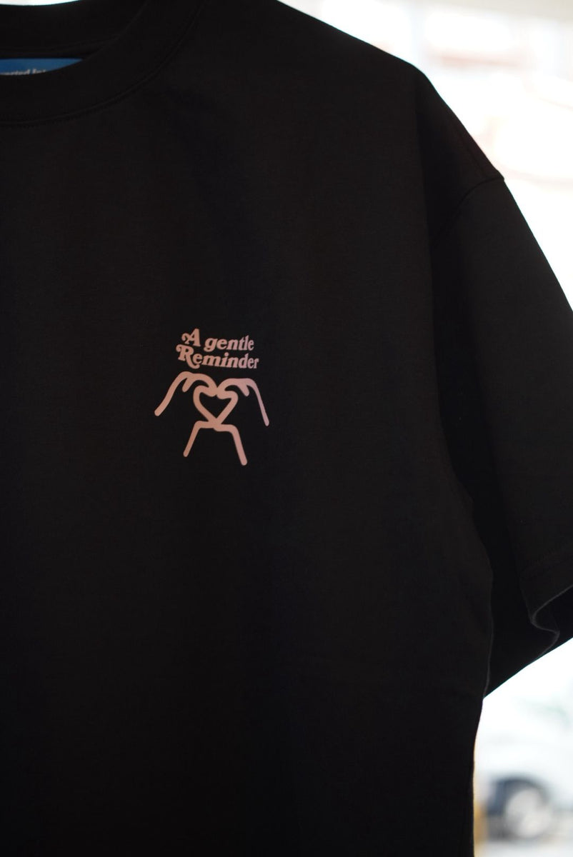 EI x Bee Hoe You Are Not Alone Oversized Tee - Black