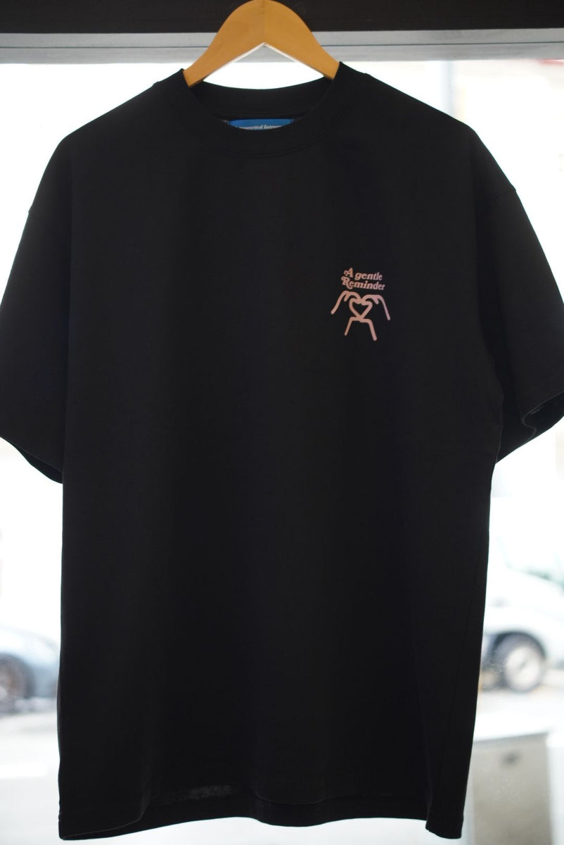 EI x Bee Hoe You Are Not Alone Oversized Tee - Black
