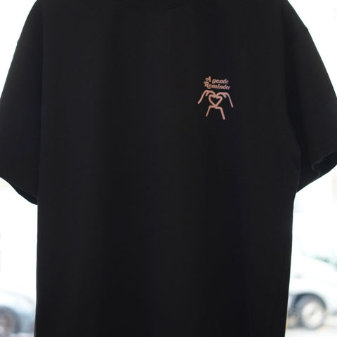 EI x Bee Hoe You Are Not Alone Oversized Tee - Black