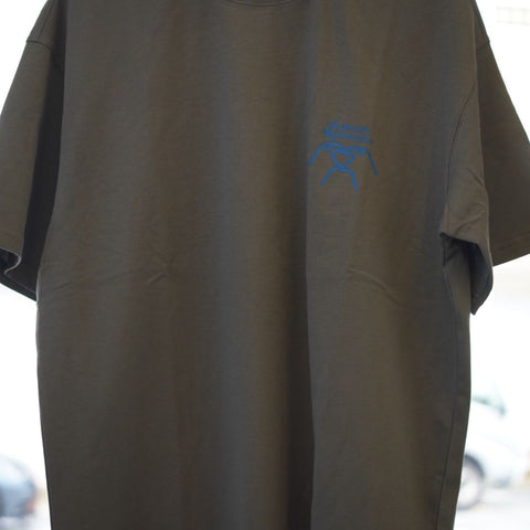 EI x Bee Hoe You Are Not Alone Oversized Tee - Olive