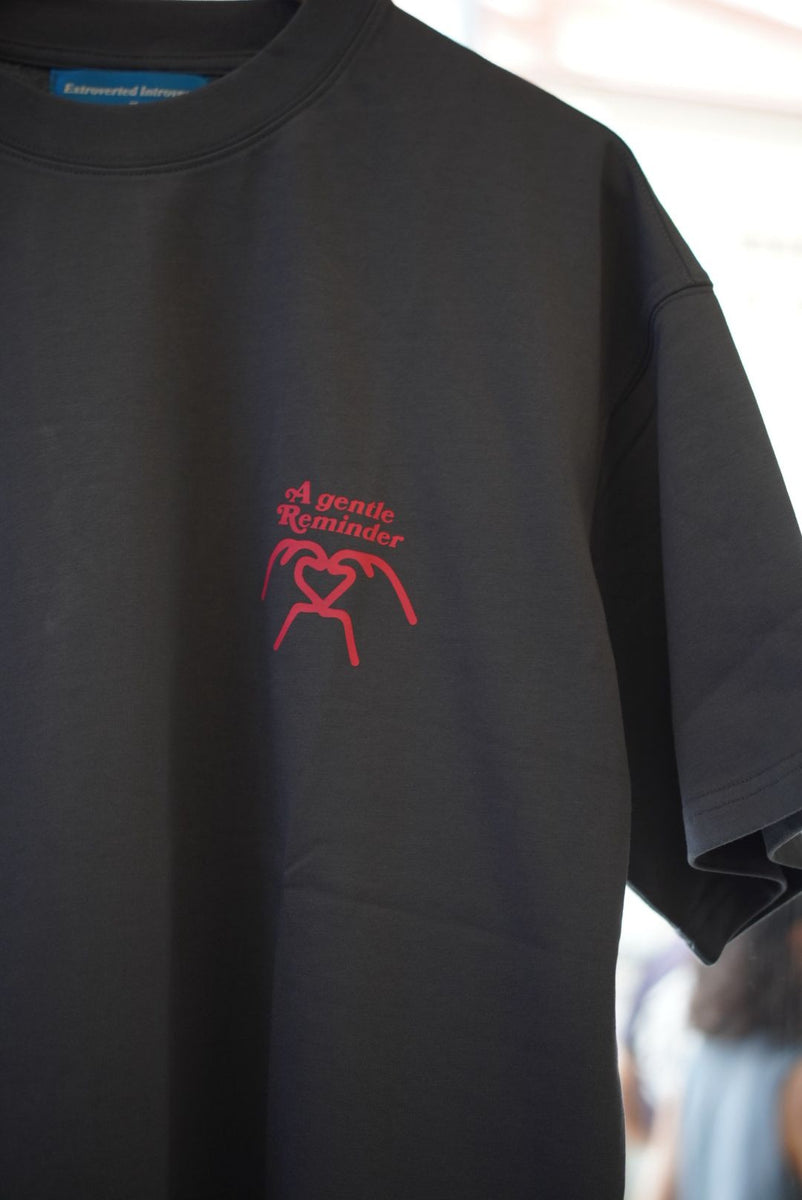 EI x Bee Hoe You Are Not Alone Oversized Tee - Slate