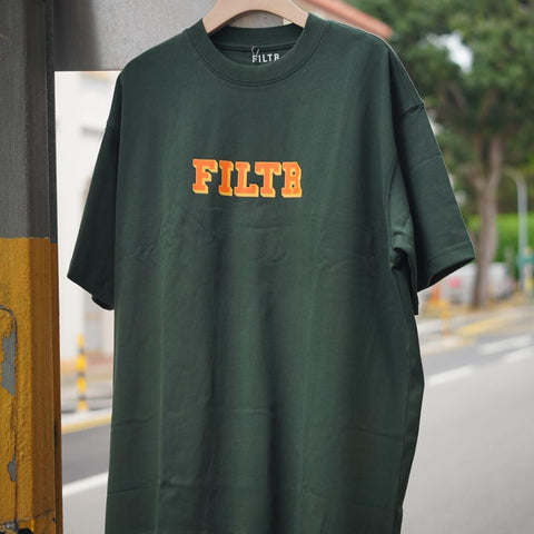 FILTR COLLEGE TEE - HUNTER GREEN