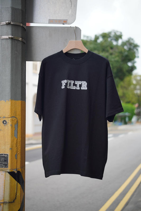 FILTR COLLEGE TEE - BLACK