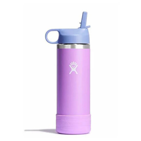 KIDS WIDE MOUTH STRAW CAP AND BOOT 18OZ