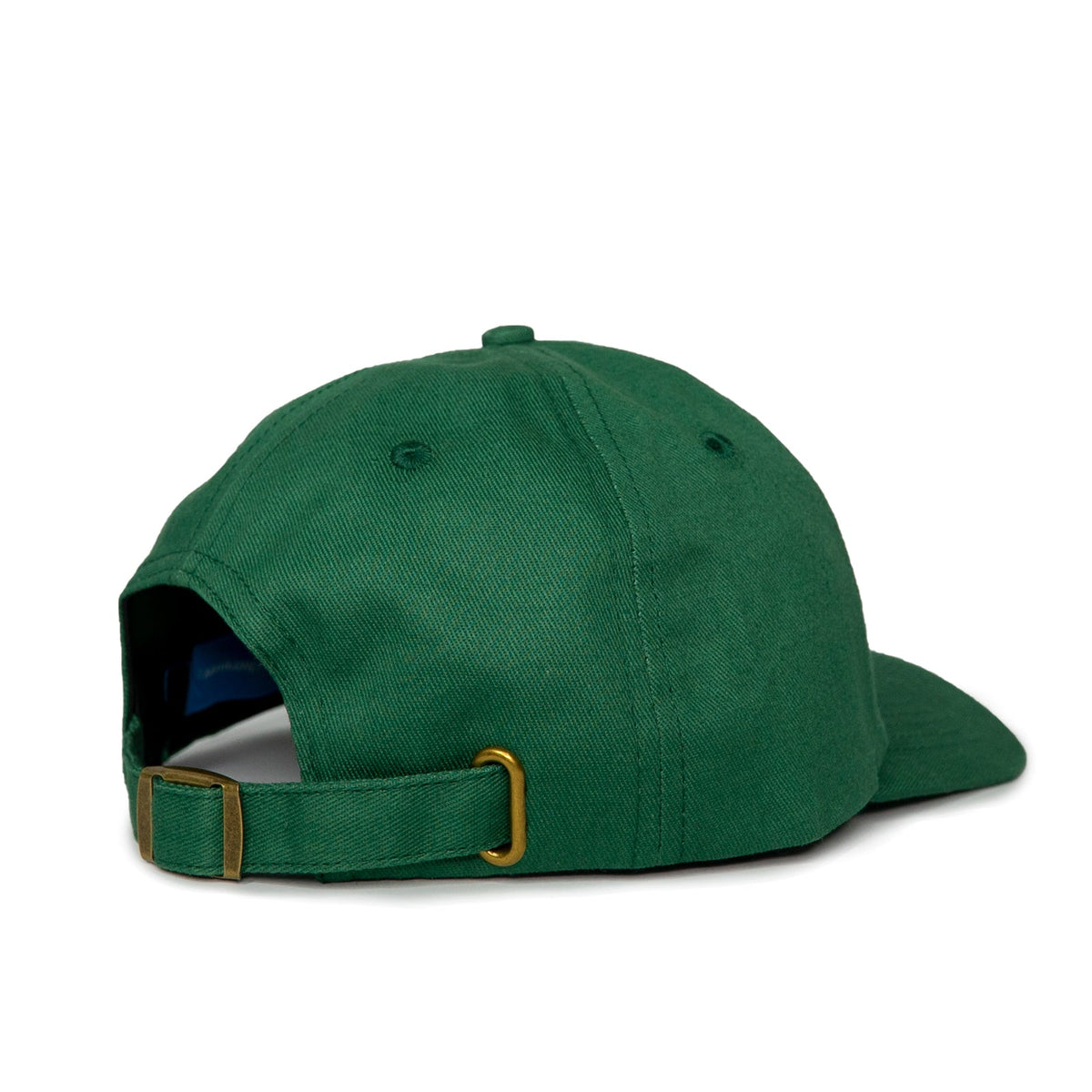 Text Logo 6 Panel Forest Green Cap