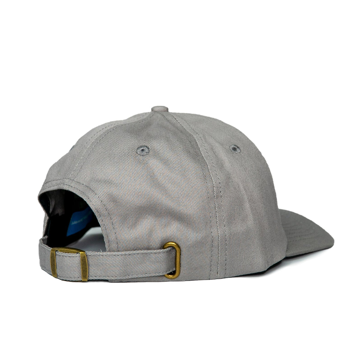 Text Logo 6 Panel Light Charcoal Cap