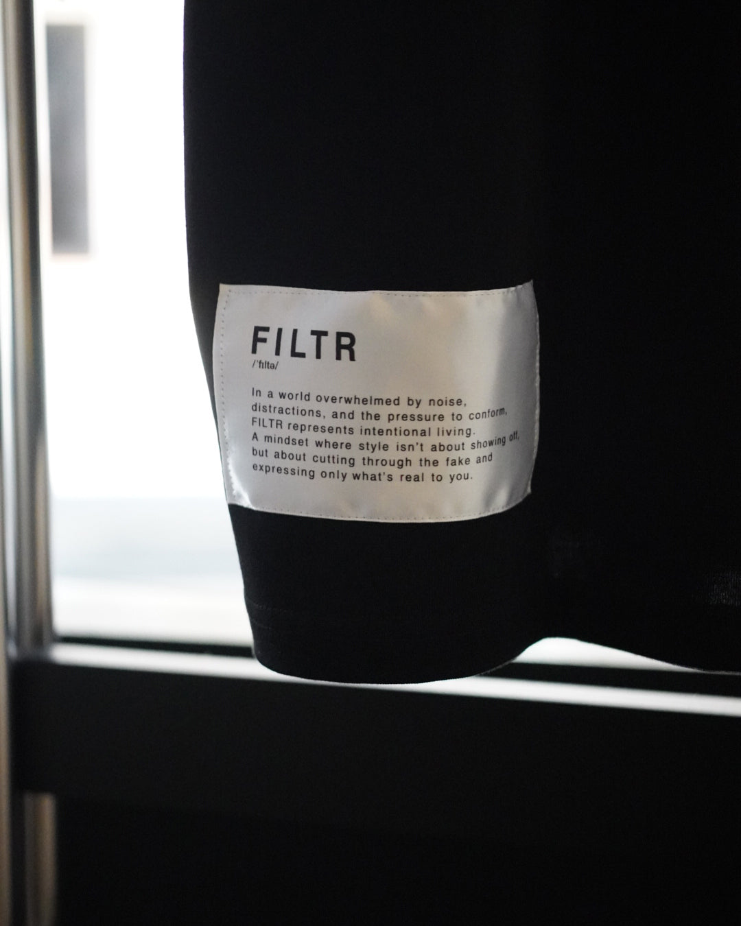 FILTR CORE TEE - BLACK