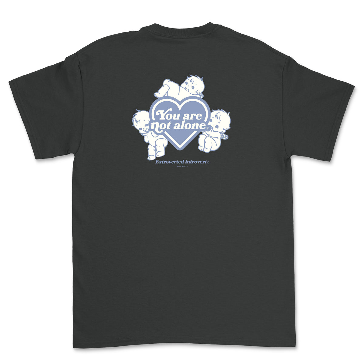 EI FOR FILTR ANGEL TEE - CHARCOAL