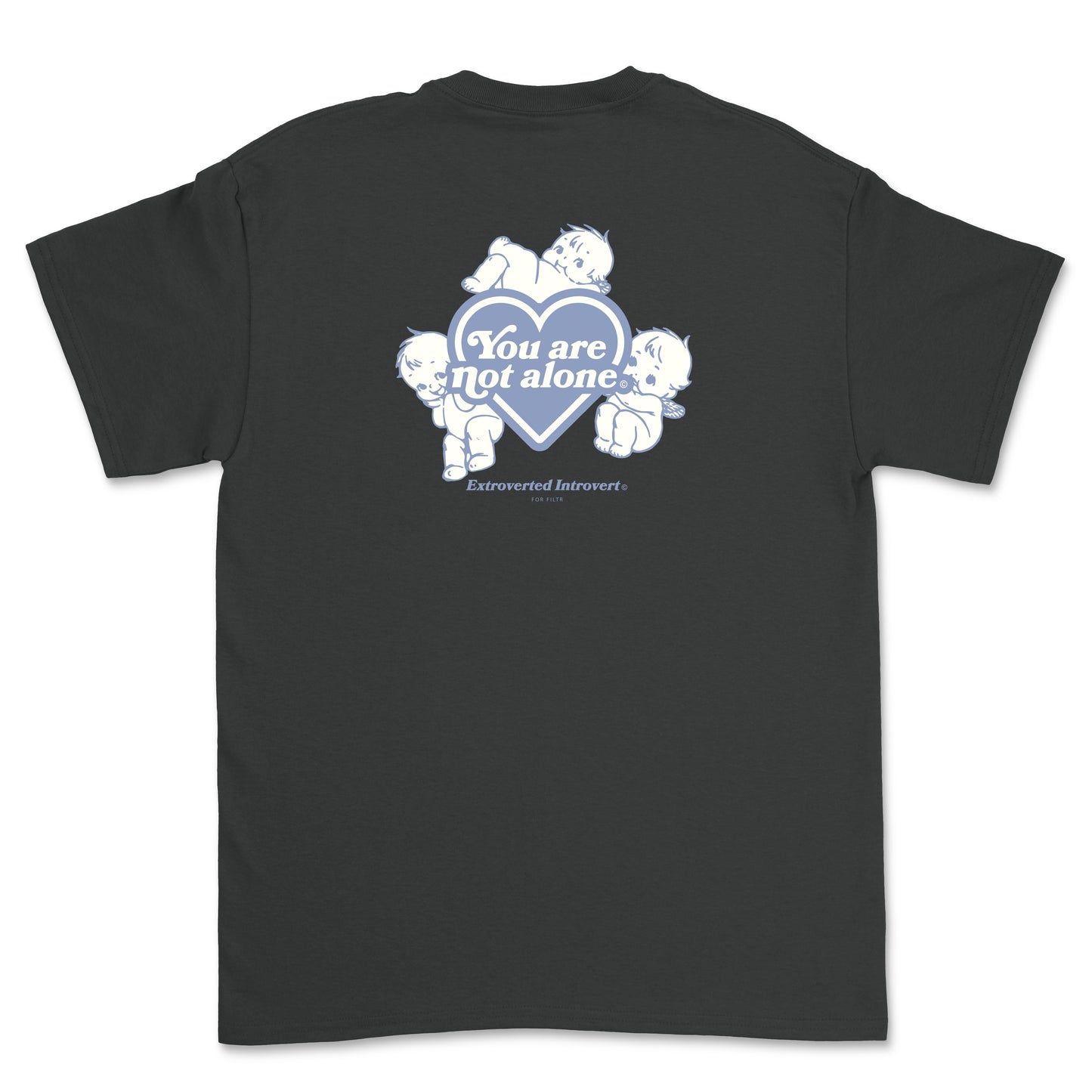EI FOR FILTR ANGEL TEE - CHARCOAL