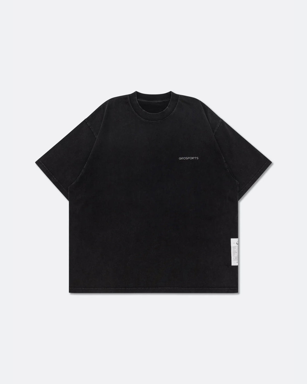 GROSPORTS Washed Active Essentials Tee - Black