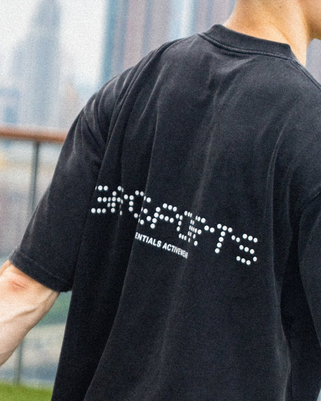 GROSPORTS Washed Active Essentials Tee - Black