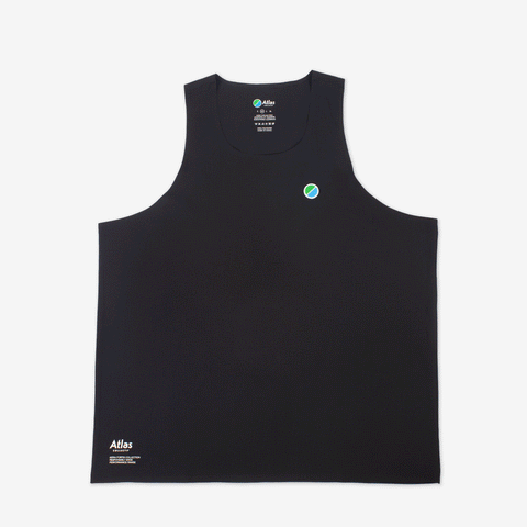 Aeria Fortis Race Tank Black