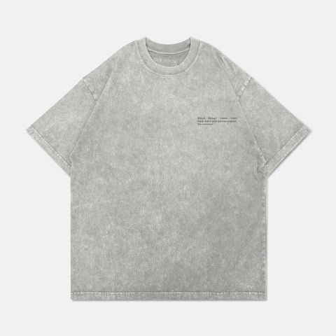 KB 3.0 FADEAWAY WASHED TEE BY ADAM LISTER - GREY