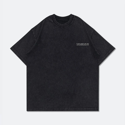 GROCERY KB 3.0 LAY UP WASHED TEE BY ADAM LISTER - BLACK