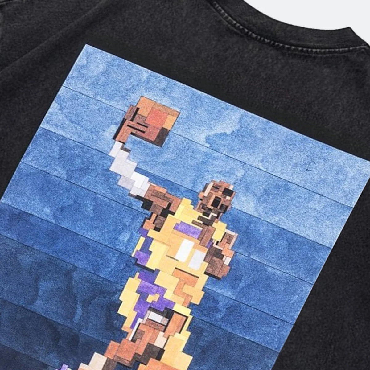 GROCERY KB 3.0 LAY UP WASHED TEE BY ADAM LISTER - BLACK