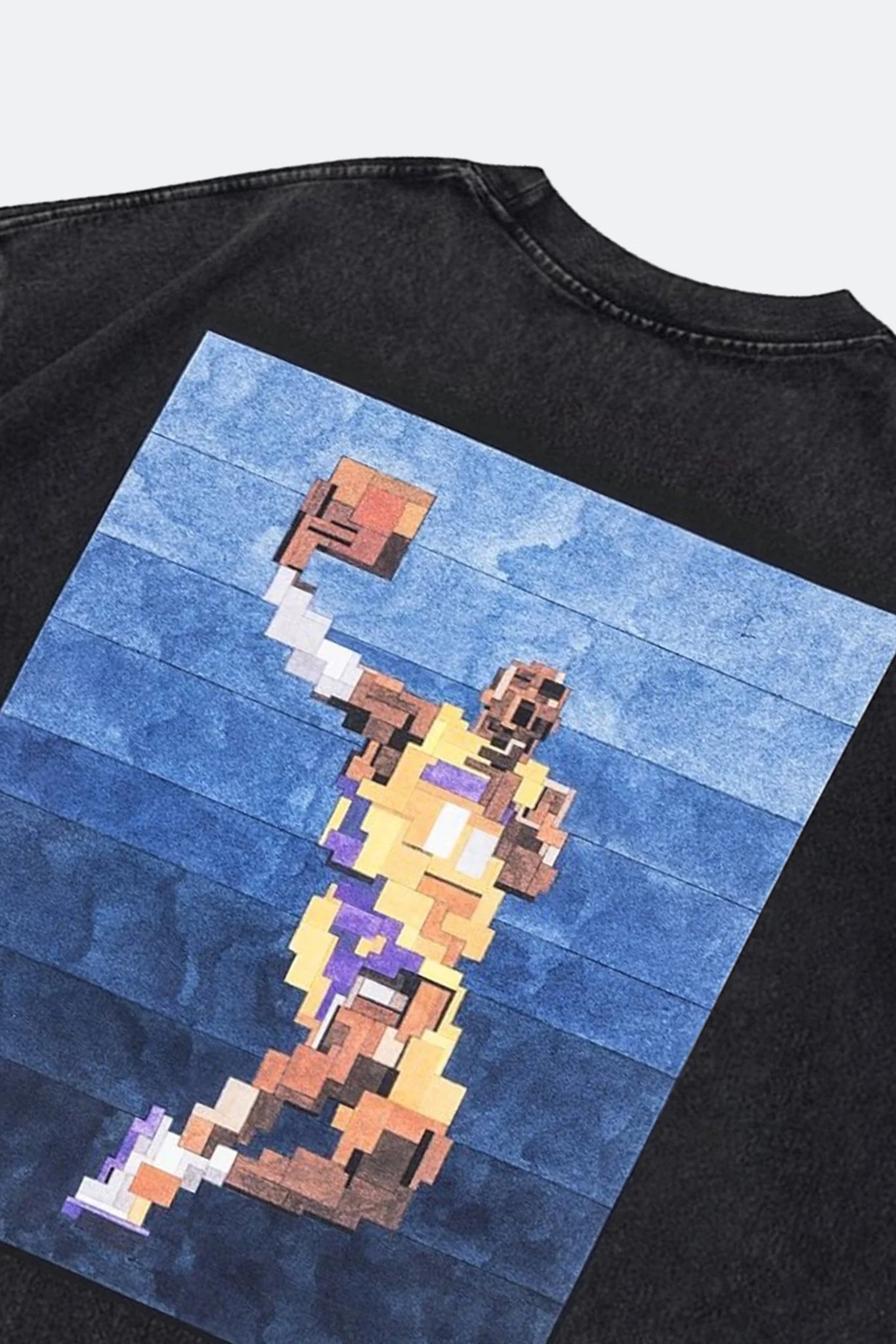GROCERY KB 3.0 LAY UP WASHED TEE BY ADAM LISTER - BLACK