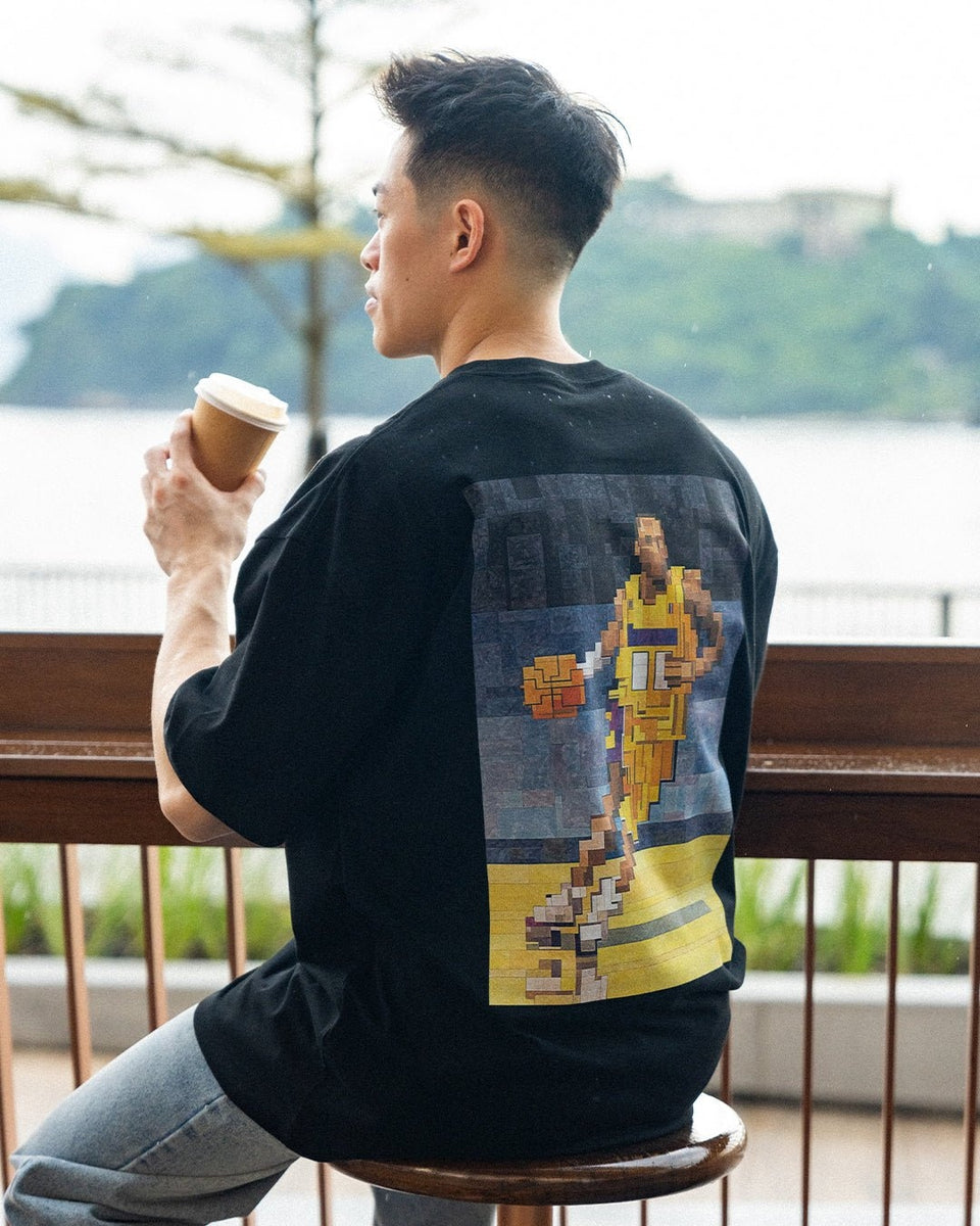 KB 5.0 NO.24 TEE/ BLACK BY ADAM LISTER