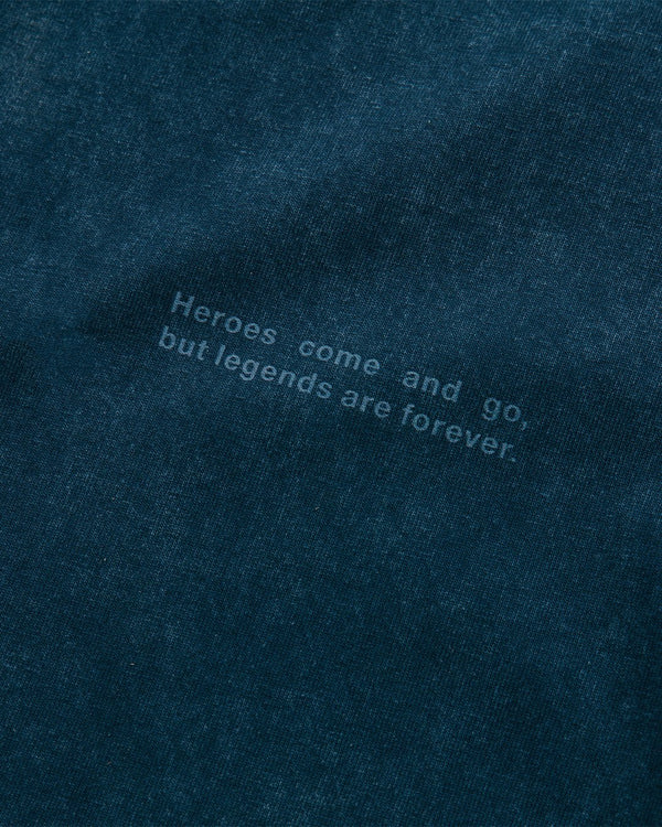 KB 5.0 NO.8 WASHED TEE BY ADAM LISTER - NAVY