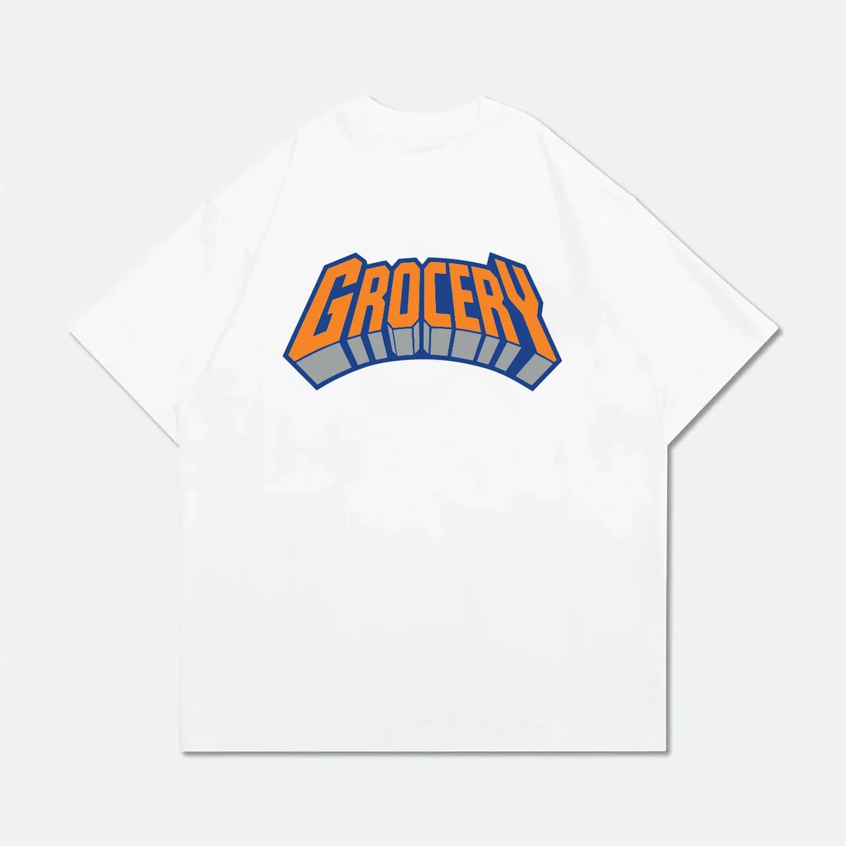 GROCERY KING OF NY GRAPHIC TEE BY ADAM LISTER - WHITE