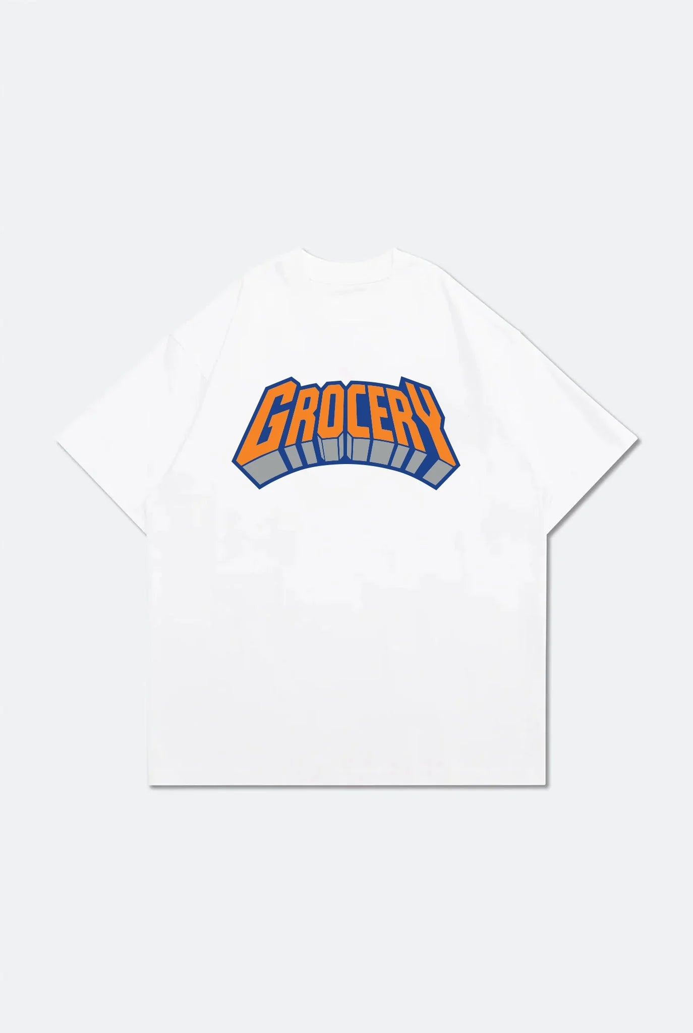 GROCERY KING OF NY GRAPHIC TEE BY ADAM LISTER - WHITE