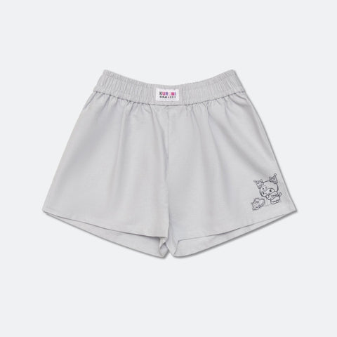 KUROMI BOXER SHORTS/ GREY
