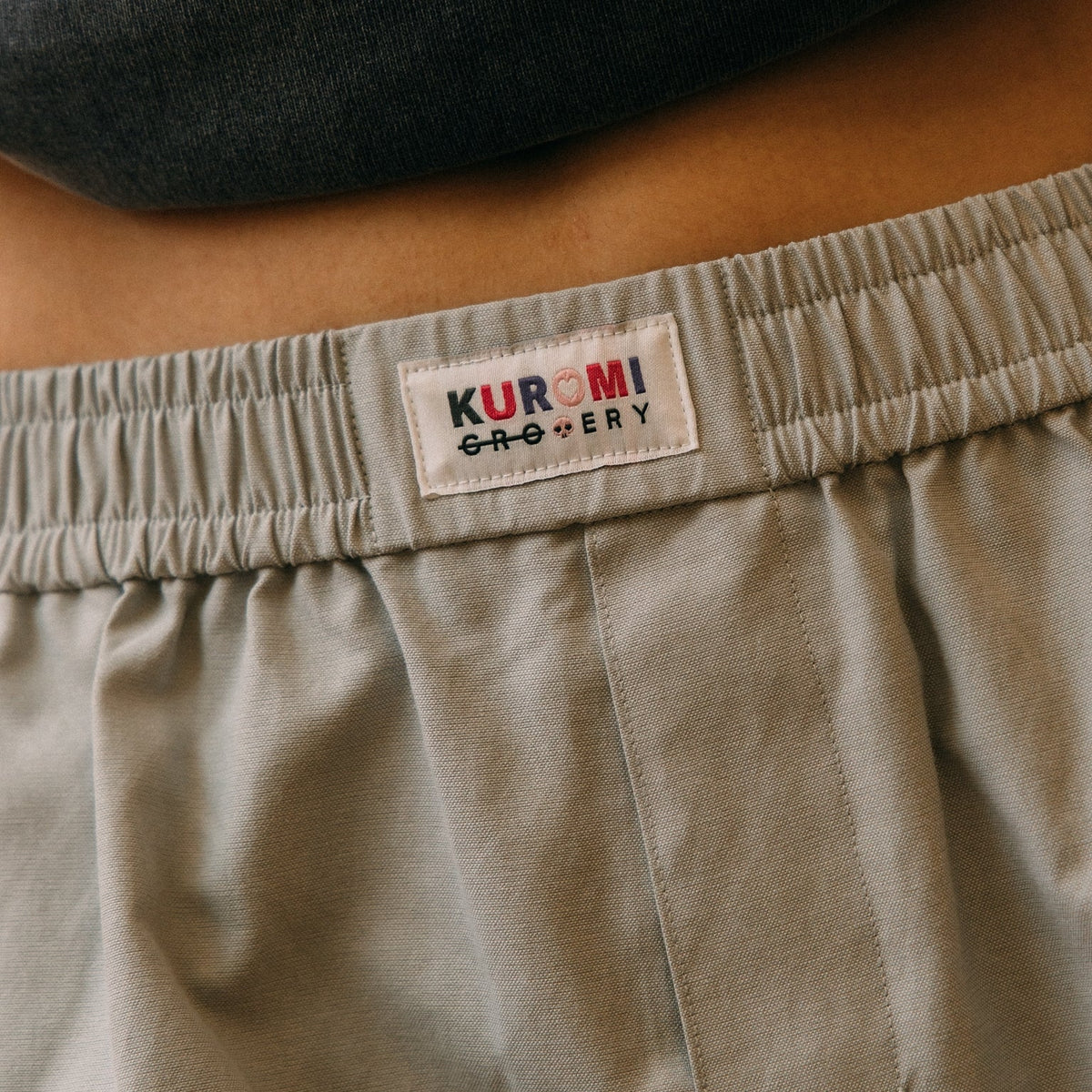 KUROMI BOXER SHORTS/ GREY