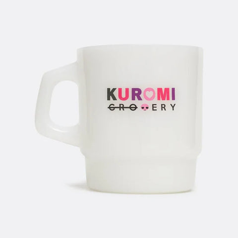 KUROMI STACKING GLASS MUG/ MILKY WHITE