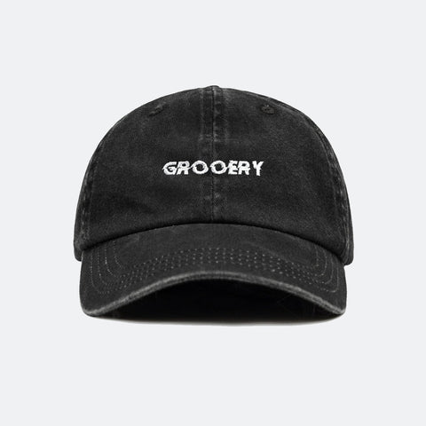 LIGHT WASHED CAP/ BLACK