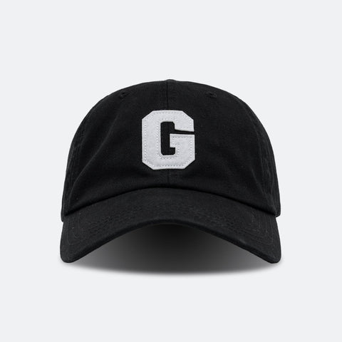 LIGHT WASHED G LOGO CAP/ BLACK