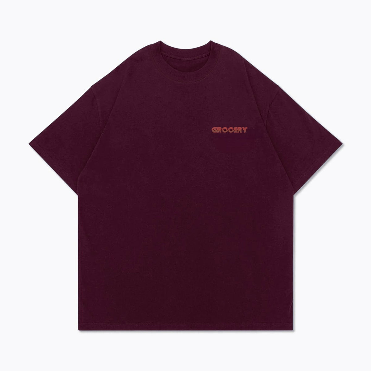 MOTION G LOGO TEE/ BURGUNDY