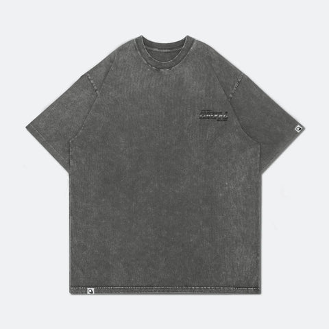 GROCERY x TOY QUBE ASTRO BOY WASHED HEART TEE/ WASHED CHARCOAL