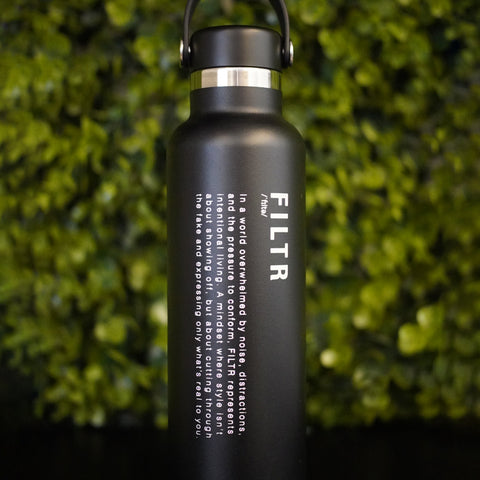 FILTR x HYDROFLASK - BLACK