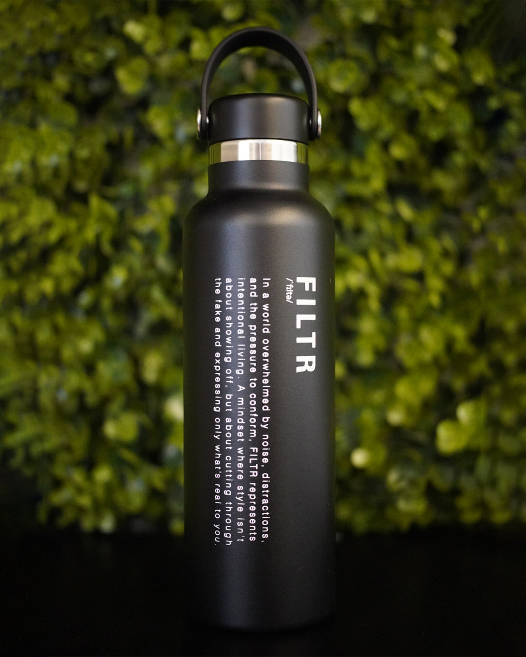 FILTR x HYDROFLASK - BLACK